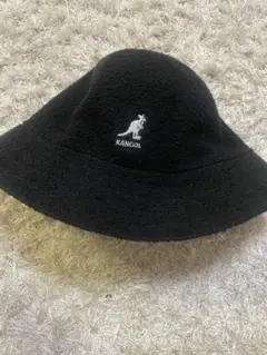 KANGOL ブラック バケットハット M