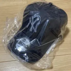 newera 9FORTY ネイビー ラインストーン ヤンキース キャップ 新品のサムネイル