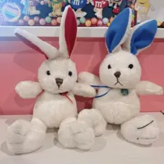 m&m's！エムアンドエムズのぬいぐるみ☆うさぎぬいぐるみ2点セット！のサムネイル