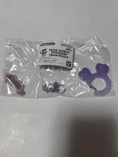 TWICE LOVELYS アクリル カラビナ フロッキーマスコット SANA