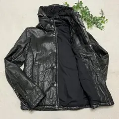 レザー パーカー