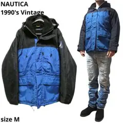 ビッグサイズ！90年代ヴィンテージ！NAUTICA中綿入りナイロンジャケットM