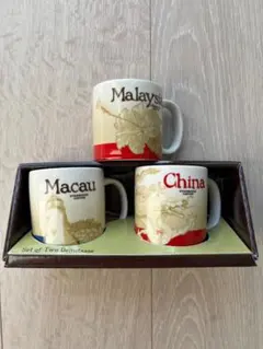 スターバックス、デミタスカップ2個セット＋1個