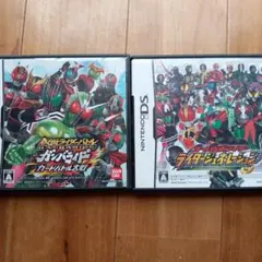 DSソフト2本セット仮面ライダー バトル ガンバライド+ライダージェネレーション