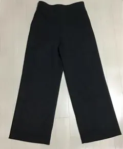 UNIQLO ブラッシュドジャージーパンツ ネイビー M 標準丈