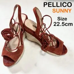 PELLICO SUNNY ペリーコサニー レースアップサンダル 22.5cm