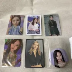 TWICE ツウィ TZUYU トレカ 缶バッジ セット