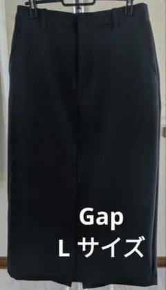 50%クリアランスセール！Gap Lサイズ 黒いタイトスカートのサムネイル