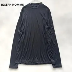 JOSEPH HOMMEブラック長袖カットソー シンプルデザインのサムネイル