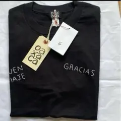 【新品】6（ROKU） ＜OAXACA＞LETTER T―SHIRT Tシャツのサムネイル