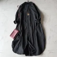 極美品♪ブルーバードブルバード オーバーサイズ ロングワンピース