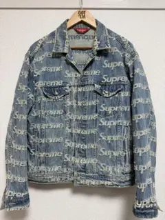 supreme Checks Embroidered Denimu Jacket - メルカリ
