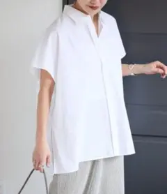 ■美品 JOURNAL STANDARD ポンチョワイドシャツのサムネイル