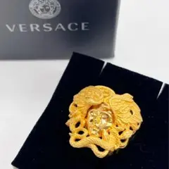 VERSACE ヴェルサーチ　 ゴールド メデューサ リング メンズ 約19号のサムネイル