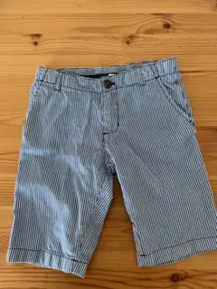 プチバトー　ショートパンツ　短パン　6ans ストライプ