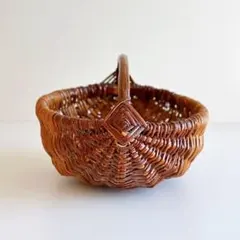 パニエ♡猫カゴ♡ホワイトラタン♡小物入れ♡お花♡フリルレース