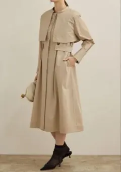 【ROPÉ 新品未使用】 3WAY洗えるシャツワンピース