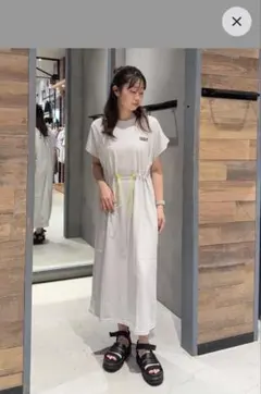 RODEO CROWNS 半袖ロングワンピース