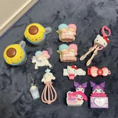 ハッピーセット　サンリオ　キティちゃん　ポムポムプリン　クロミ　キキララ