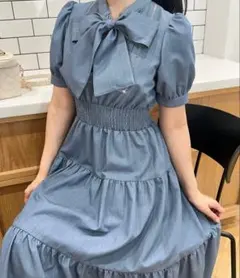 An mille シャンブレーリボンOP