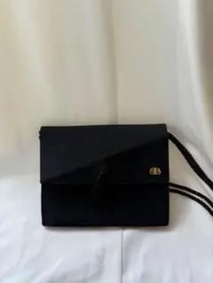 BALENCIAGA ブラック クラッチバッグ