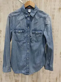 H&M デニムシャツ Ｌサイズ