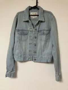 Gジャン　ショート丈　デニムジャケット　クオリティクロージング　ブルー　BLUE