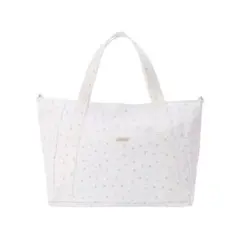 Maison de FLEUR 小花柄ボストンバッグ