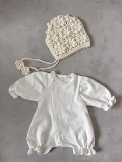 mtg様専用‼️‼️モンベベ　セレモニードレス　ボンネット付き