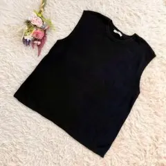 『URBAN RESEARCH』アーバンリサーチ　ニットベスト　ノースリーブ　L