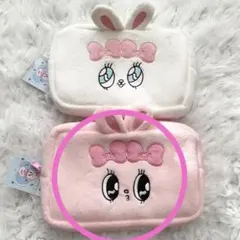 匿名配送　韓国限定　エスターバニー　ポーチ　韓国ダイソー　ピンク