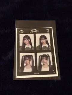 TWICE ダヒョンTHIS IS FOR IN JAPAN 証明写真シール