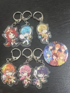 すとぷり/2021夏 アクリルキーホルダー全セット×缶バッジ