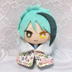 【ハンドメイド】ぬい服　exマスコット用　ファー付ケープ(ピンク)