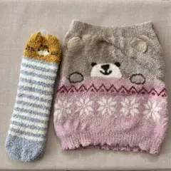 チュチュアンナ　腹巻と靴下のあったかセット