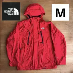 【美品】00s ノースフェイス マウンテンパーカー スクープジャケットM レッド