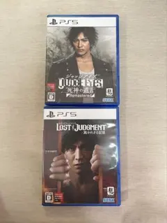 ジャッジアイズ ロストジャッジメント セット売り　ps5