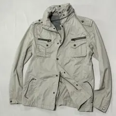 MichelKlein リップストップ ダブルジップ ジャケット お兄系 テック