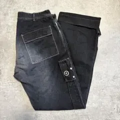 み*ー様 00s STONE ISLANDブラック ペインターパンツのサムネイル