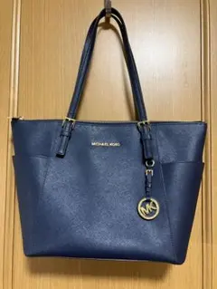 MICHAEL KORS マイケルコース ネイビー ビジネスバッグ