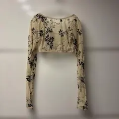 本日0時までお値下❗️バレエ　メッシュ　トップス