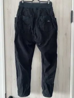 Cafetty ブラック サルエルスキニーパンツ