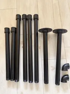 철 옷걸이 벽 천장 부착 걸이 파이프 아이언 바