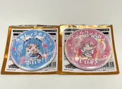 キュアスカイ キュアプリズム　変身口上缶バッジ　プリティストア出張店限定