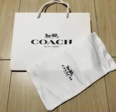 COACH コーチ 紙袋 ショップ袋 ショップバッグ 保存袋　長財布用