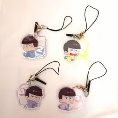 おそ松さん　アクリルストラップ 4個セット