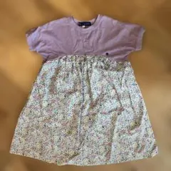 LITTLE S.T. 半袖 ワンピース 花柄 120cmのサムネイル