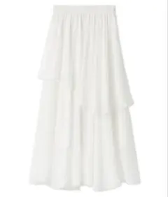 SNIDEL Sustainableバリエーションティアードスカート