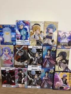 プライズフィギュアまとめ売り、ナルト、ヒロアカ、東京喰種、魔法少女 