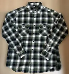 ユニクロ⭐︎ M☆フランネルチェックシャツ